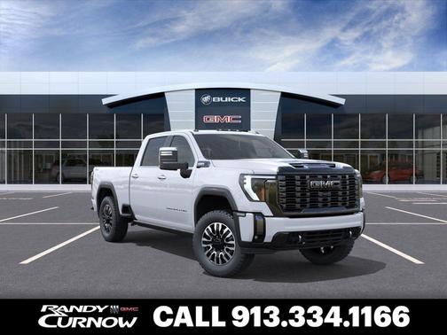 Glacier White Tricoat 2026 GMC Sierra 2500 Denali Ultimate