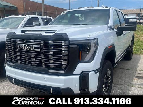 Glacier White Tricoat 2026 GMC Sierra 2500 Denali Ultimate