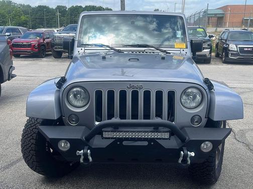 Billet Silver Metallic Clearcoat 2016 Jeep Wrangler Unlimited Sahara