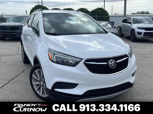Summit White 2018 Buick Encore Preferred