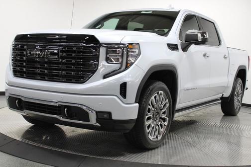 Glacier White Tricoat 2026 GMC Sierra 1500 Denali Ultimate