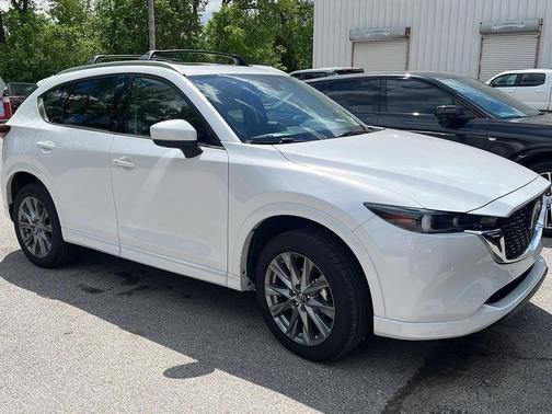 Rhodium White Metallic 2025 Mazda CX-5 2.5 S Premium Plus Package