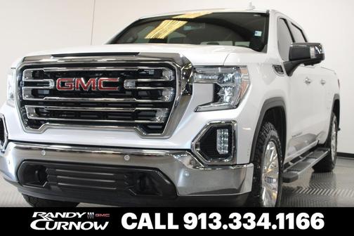White Frost Tricoat 2021 GMC Sierra 1500 SLT