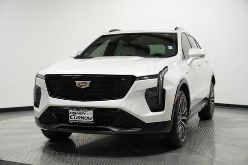 Crystal White Tricoat 2024 Cadillac XT4 Sport