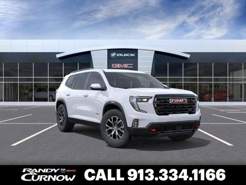 Summit White 2026 GMC Acadia AT4 AWD
