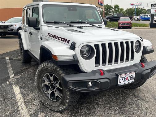 Bright White Clearcoat 2021 Jeep Wrangler Unlimited Rubicon