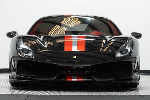 Nero Daytona Metallic 2019 Ferrari 488 Pista Base