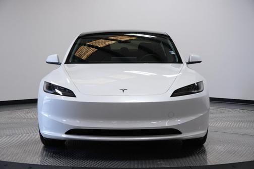 Pearl White Multi-Coat 2025 Tesla Model 3 Long Range