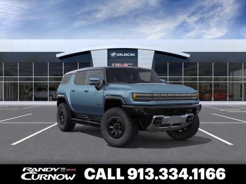 Neptune Blue Matte 2024 GMC HUMMER EV SUV 3X
