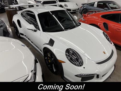 White 2016 Porsche 911 GT3 RS