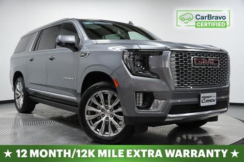 Satin Steel Metallic 2022 GMC Yukon XL Denali