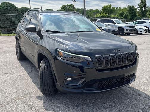 Diamond Black Crystal Pearlcoat 2021 Jeep Cherokee 80th Anniversary 4x4