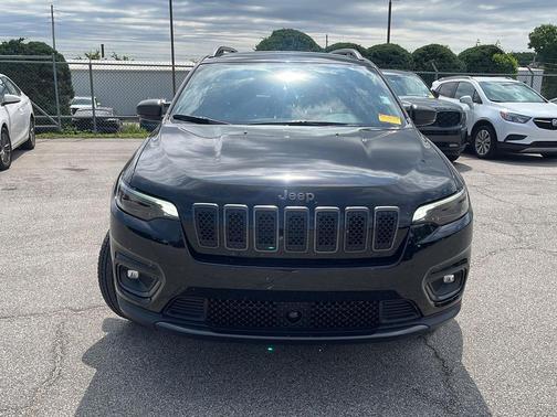 Diamond Black Crystal Pearlcoat 2021 Jeep Cherokee 80th Anniversary 4x4