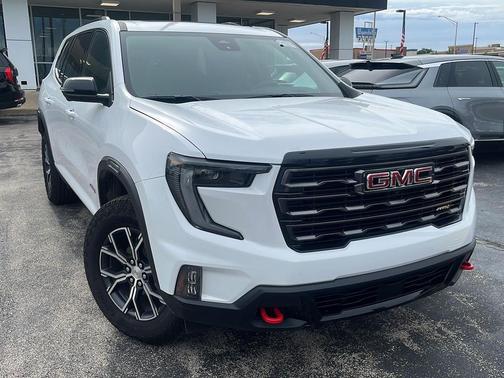 Summit White 2026 GMC Acadia AT4 AWD