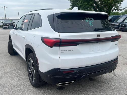 Summit White 2025 Buick Enclave Sport Touring