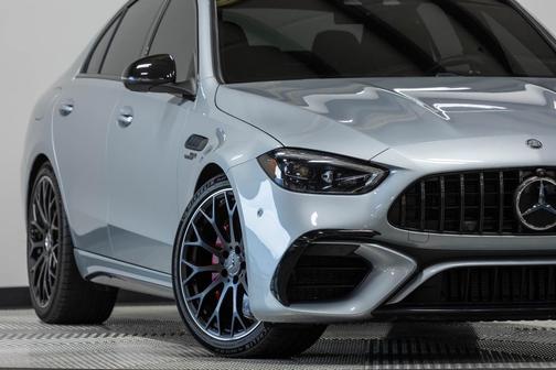 Cirrus Silver Metallic 2024 Mercedes-Benz AMG C 63 S E Performance