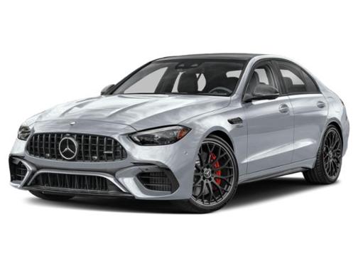 Cirrus Silver Metallic 2024 Mercedes-Benz AMG C 63 S E Performance