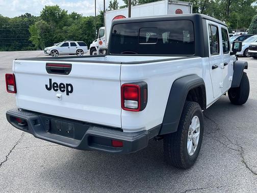 Bright White Clearcoat 2023 Jeep Gladiator Sport S