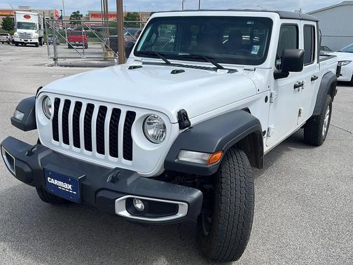 Bright White Clearcoat 2023 Jeep Gladiator Sport S