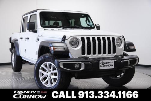 Bright White Clearcoat 2023 Jeep Gladiator Sport S