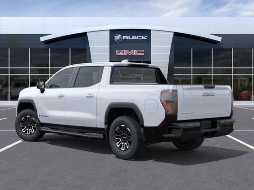 Summit White 2026 GMC Sierra EV Standard Range Elevation