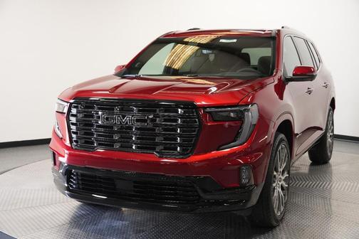 Volcanic Red Tintcoat 2026 GMC Acadia Denali