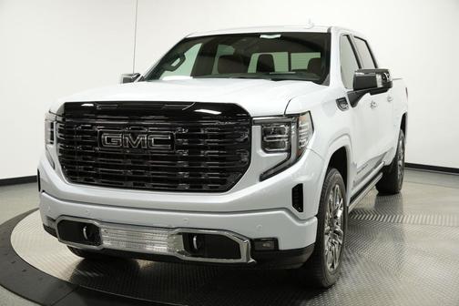 Glacier White Tricoat 2026 GMC Sierra 1500 Denali Ultimate