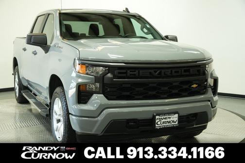Slate Gray Metallic 2024 Chevrolet Silverado 1500 Custom