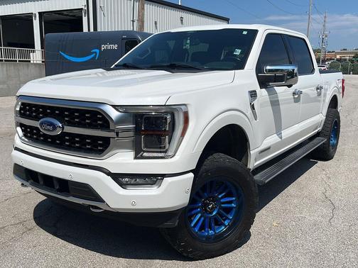 Star White Metallic Tri-Coat 2021 Ford F-150 Platinum