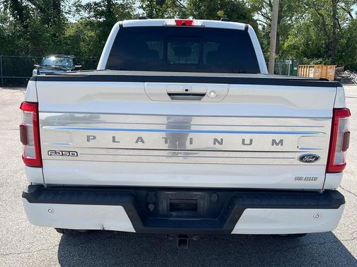 Star White Metallic Tri-Coat 2021 Ford F-150 Platinum