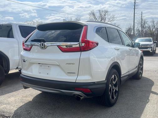 White Diamond Pearl 2018 Honda CR-V Touring