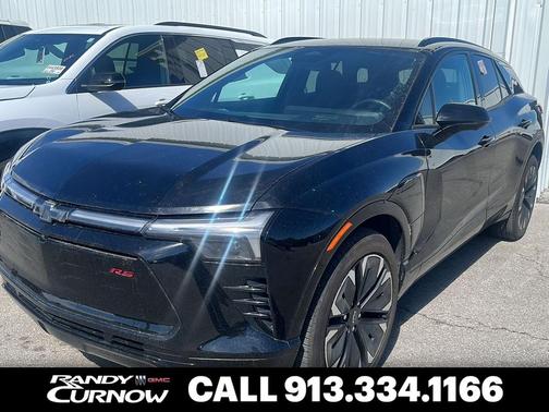 Black 2025 Chevrolet Blazer EV AWD RS