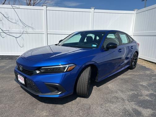 Aegean Blue Metallic 2024 Honda Civic