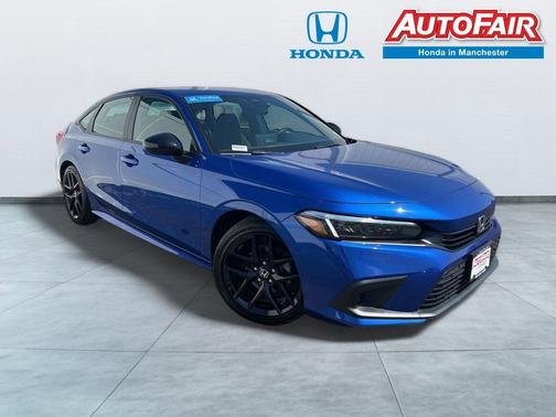 Aegean Blue Metallic 2024 Honda Civic