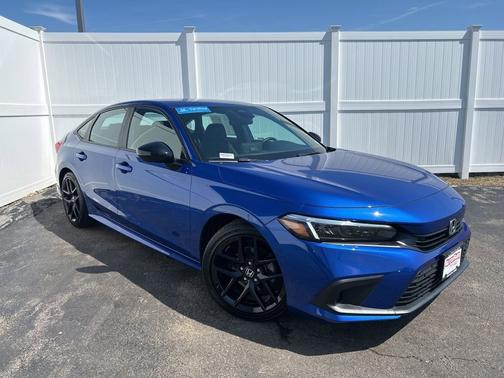 Aegean Blue Metallic 2024 Honda Civic