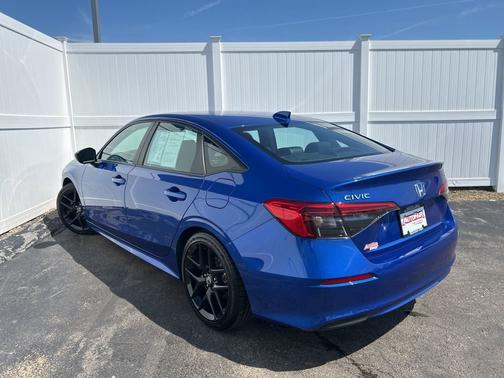 Aegean Blue Metallic 2024 Honda Civic