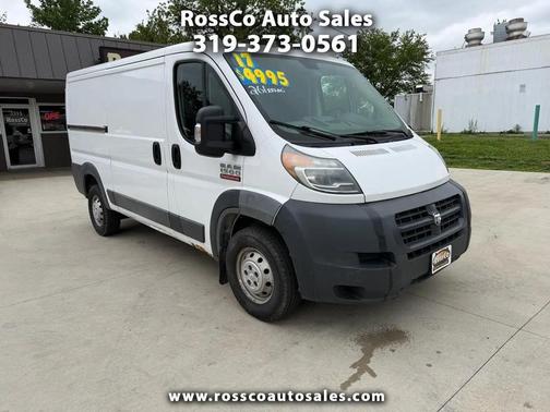 Bright White Clearcoat 2017 RAM ProMaster 1500 Low Roof