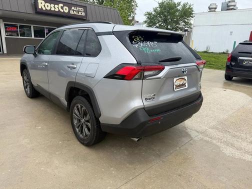 Silver Sky Metallic 2023 Toyota RAV4 Hybrid XLE Premium