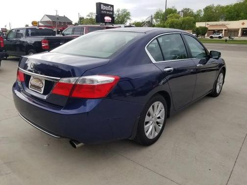 Obsidian Blue Pearl 2014 Honda Accord EX