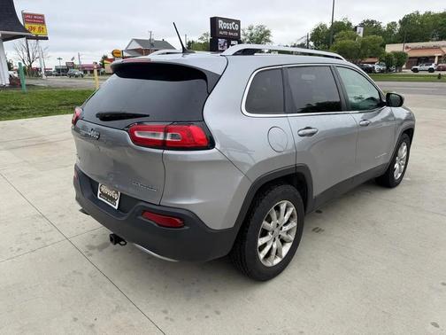 Billet Silver Metallic Clearcoat 2015 Jeep Cherokee Limited