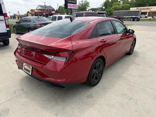 Scarlet Red Pearl 2021 Hyundai ELANTRA SEL
