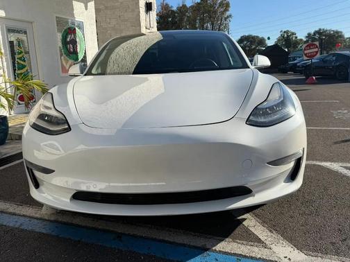 White 2020 Tesla Model 3 Long Range