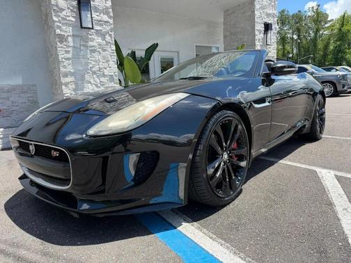 Black 2014 Jaguar F-TYPE 2dr Conv V6 S
