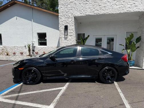 Black 2016 Honda Civic EX