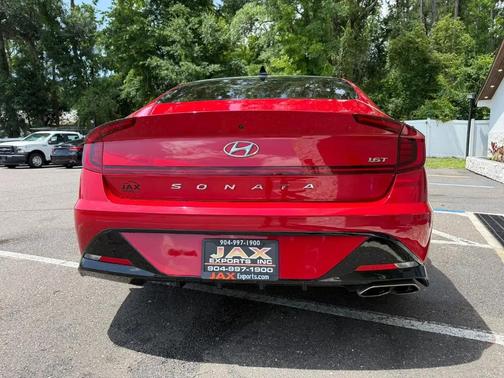 Red 2021 Hyundai SONATA SEL Plus