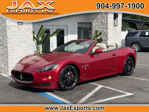 Burgundy 2012 Maserati GranTurismo Sport