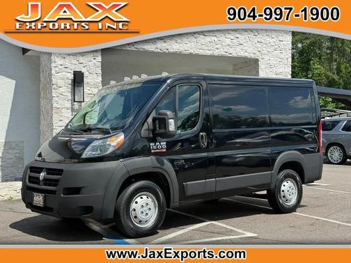 Black 2018 RAM ProMaster 1500 Low Roof