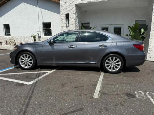 Gray 2012 Lexus LS 460 Base
