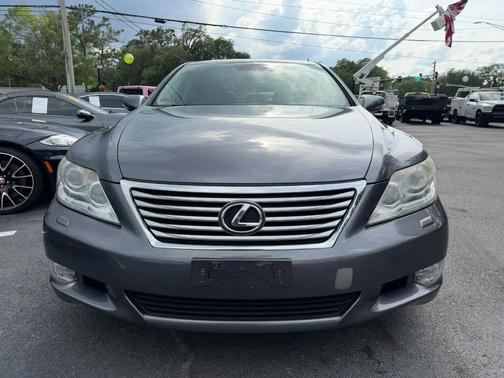 Gray 2012 Lexus LS 460 Base