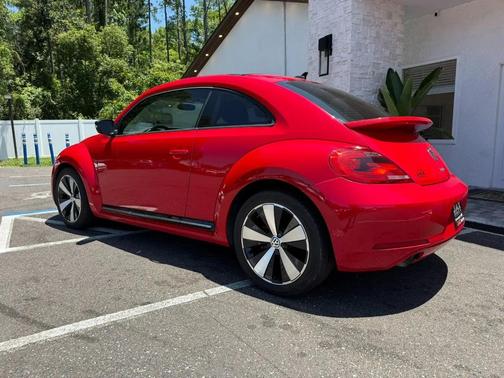 Red 2013 Volkswagen Beetle 2.0T Turbo